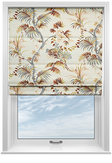Analeigh, Sunset - Twist&Fit Roman Blind